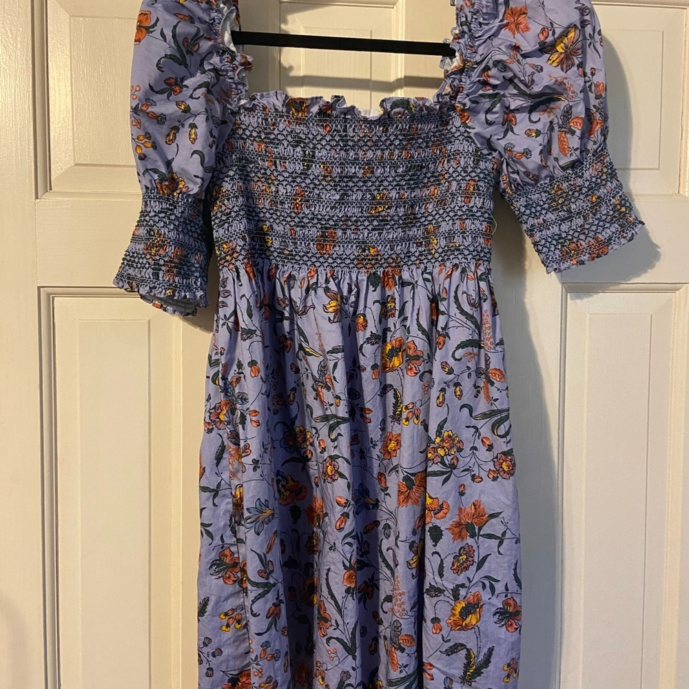 Hill House Lila Dress - Thistle Fleur Chintz
